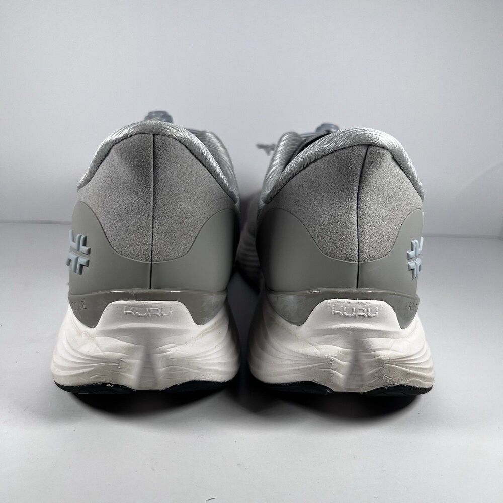 Kuru Atom Quick Lace Gray Comfort Athletic Shoes Sneakers Men's Size 13 - Picture 4 of 8